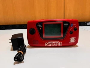 SEGA Game Gear Magic Knight Rayearth 1994 Limited Edition Console Red Rare - Picture 1 of 10