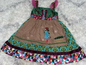 Matilda Jane paint by numbers apron dress size 6 years - Picture 1 of 4