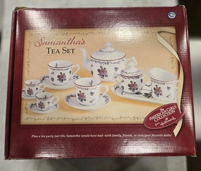 American Girl Doll 12Pc Samantha’s Tea. Excellent Condition. - Image 1 of 4