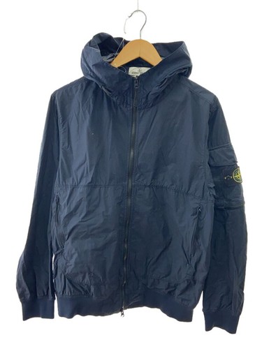 STONE ISLAND Giacca Nylon Navy Taglia L Tinta Unita 761540632 #EG ADA