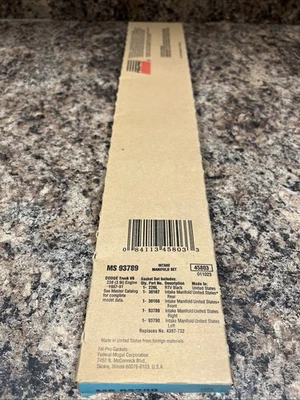 🇺🇸 ¡Juego de juntas de colector de admisión de motor Fel-Pro MS 93789! 🇺🇸 Envío Gratis Foto 1 de 2