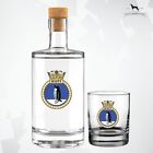 HMS Scott - Fill Your Own Spirit Bottle - Royal Navy Gift Idea/Passing out pa...