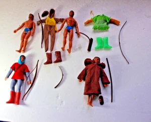 MEGO VINTAGE  8" ACTION  figures   ROBIN HOOD SERIES /4   figures  VERY NICE   ! - Picture 1 of 13