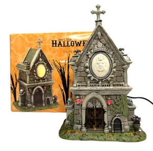 Travis Louie Walter and & Larry's Crypt Dept 56 Halloween Village #402023 - Rare - Picture 1 of 13