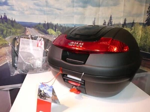 Caja maletero Zero Storage GIVI negra con llaves estuche superior con kit de montaje 24-08402 CW - Imagen 1 de 10