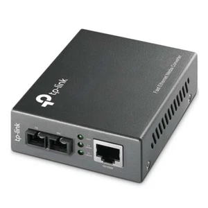 10/100 Fast Ethernet to SC Single Mode Fiber Optic Media Converter 20KM - Picture 1 of 1