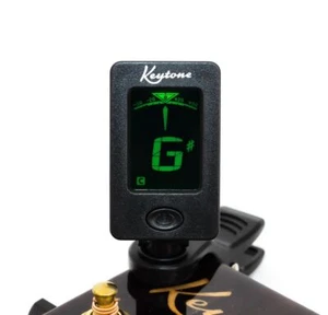 Keytone® Clip-On Stimmgerät Tuner für Gitarre Bass Ukulele Violine mit Display - Bild 1 von 7