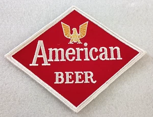 Chaqueta trasera American Beer Brewing de los años 70 parche de diamante nueva de colección Lion Brothers - Imagen 1 de 3