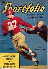1948 Sportfolio Magazine  October - College Football,  MLB World Series + More