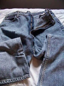 Levis 540 Acid Washed Jeans Blau 40x33 Zip Fly - Bild 1 von 3