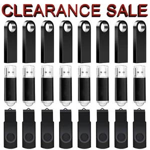 wholesale 10packs usb flash drive1gb 2gb 4gb 8gb 16gb 32gb 64g 128gb drive lot - Afbeelding 1 van 20