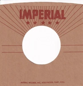 Imperial BigBoppa Reproduction Company Record Sleeves (5 Pack) - Picture 1 of 2