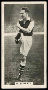 Pattreiouex - 'Footballers in Action' (1934) - #53 - H. Roberts (Arsenal) - Picture 1 of 2