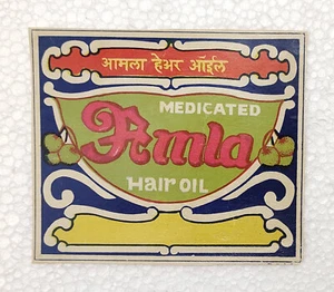 Vintage Original Medicated Amla Hair Oil Lables Collections - Picture 1 of 4