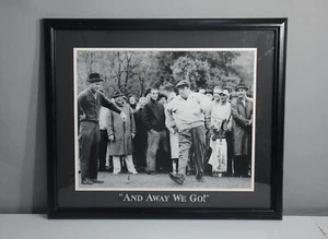 Jackie Gleason and Arnold Palmer New CUSTOM FRAMED GOLF Art Print Honeymooners - Picture 1 of 6