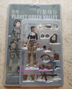 Modellino PLANET GREEN VALLEY 1/18 OU YING femmina GK doppia testa in magazzino - Foto 1 di 1