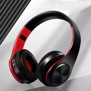2025 Upgrading Wireless Bluetooth Headphones Stereo Headset Music Sports Overhea - Picture 1 of 62