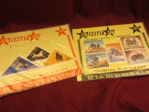 STAMPMASTER Space Star Set X2 Polonia caballos San Marino coches Sellos Set P33 - Imagen 1 de 2