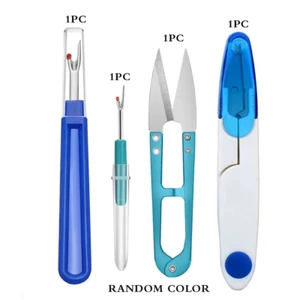 4PCS Sewing Seam Ripper Kit Colorful Sewing Stitch Thread Unpicker &Seam Ripper& - Picture 1 of 8