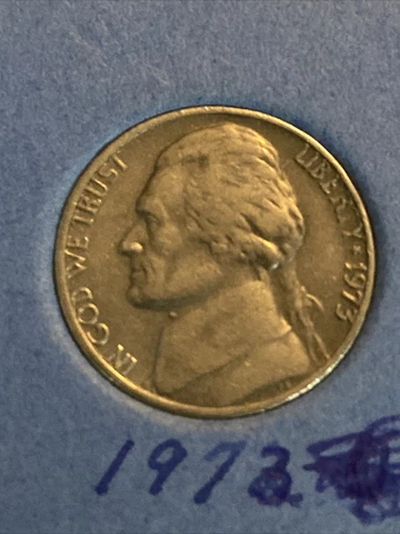 1973 P Jefferson nickel• #DO0717 • Buy 10 Get 50% Off Cover