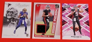 TARJETA CAMISETA DE NOVATO MICHAEL PENIX + PRESTIGE RC + BLACK FRIDAY RC ATLANTA FALCONS - Imagen 1 de 8