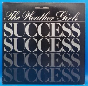 12" Single - The Weather Girls "Success / Success (Instrumental)" NM VG++ BX10 - Picture 1 of 3
