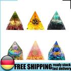 Crystal Orgonite Pyramid Orgone Pyramid for Health Lucky Success Home Decor Gift