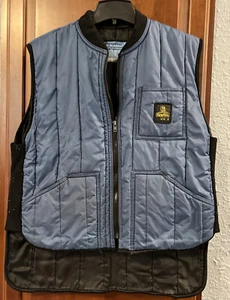 Refrigiwear Coolerwear Vest Mens Large Navy Lightweight USA Workwear - Picture 1 of 7