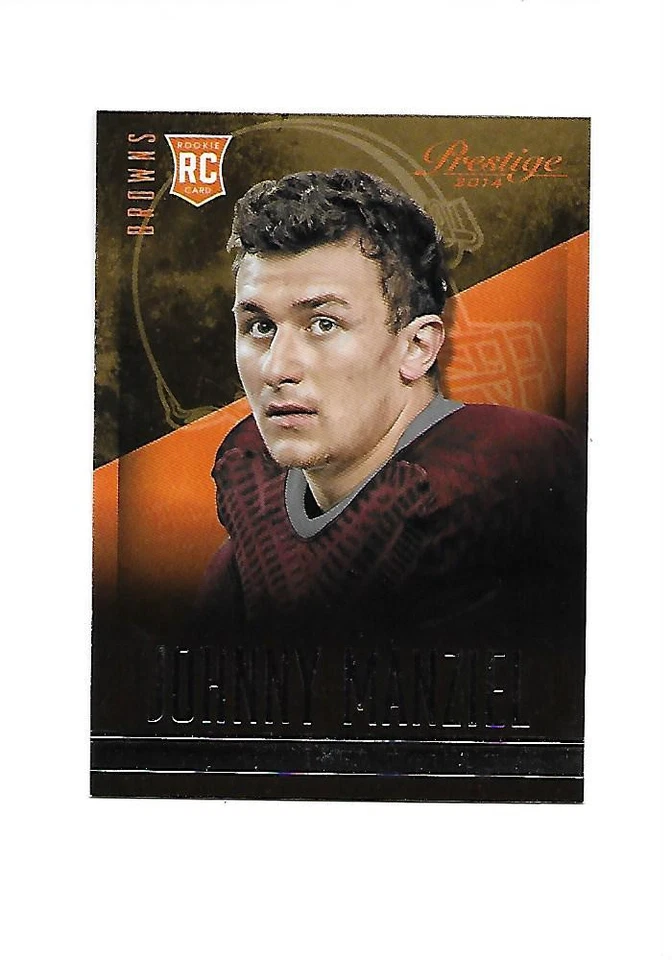 2014 PANINI PRESTIGE JOHNNY  MANZIEL RC (Browns) - Image 1 of 1