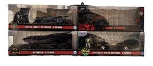 Jada Toys 1:32 Die-Cast Batman & Batmobile 4-Pack - Picture 1 of 10