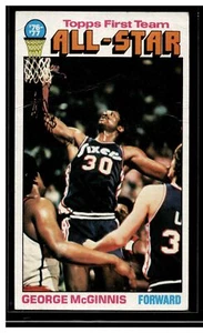 1976-77 Topps #128 George McGinnis - Imagen 1 de 2