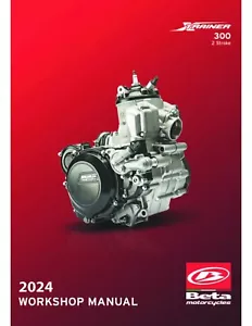 Beta Engine Service Repair Manual 2024 X TRAINER 300 2T 300 2 Stroke - Bild 1 von 24