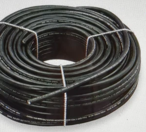 CAROL Portable Cord: 4 Conductors, 14 AWG Wire Size, EPDM Rubber, Black, 250 ft - Picture 1 of 5