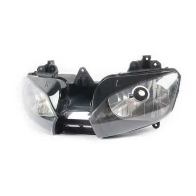 Front Headlight Headlamp Fit for Yamaha YZF R6 1999 2000 2001 2002 Head Light Foto 1 de 3