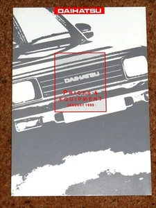 1989-90 camioneta comercial Charade Applause Sportrak Fourtrak lista de precios - Imagen 1 de 3