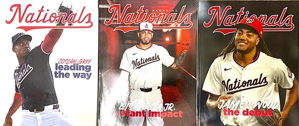 Books-Washington Nationals 2024 Program Set - Image 1 of 1