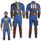 Fallout 4 FO Nate Vault #111 BlueJumpsuit Uniform Cosplay Kostüm Outfit Anzug