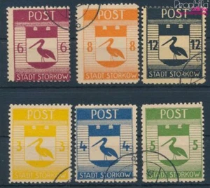 sellos Storkow (marcos) 1946 Mi 9A-14A (completa edición) usado 1946 (10577872 - Imagen 1 de 1