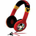 KID-MK140 KID DESIGNS Disney Micky Mouse Headphones BRAND NEW