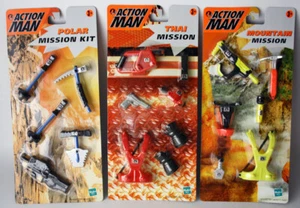 3Χ RARO 2000 ACTION MAN MOUNTAIN THAI POLAR MISSION KIT HASBRO ¡NUEVO SELLADO! - Imagen 1 de 10