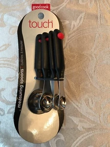 Good Cook Touch 4-Piece Stainless Steel Measuring Spoons Set New - Picture 1 of 4