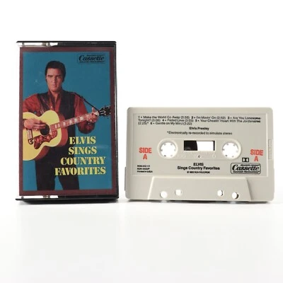Elvis Sings Country Favorites (Cassette Tape, 1983, Reader's Digest) RDS-242-1/1 - Image 1 of 4