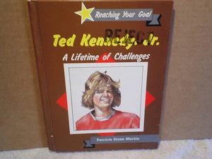 1987 TED KENNEDY JR.A Lifetime Of Challenges Hardcover patricia stone martin jfk - Picture 1 of 6