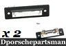 PORSCHE 911 / 928 / Boxster PLACA LUZ DE ETIQUETA (2) NUEVO Foto 1 de 1