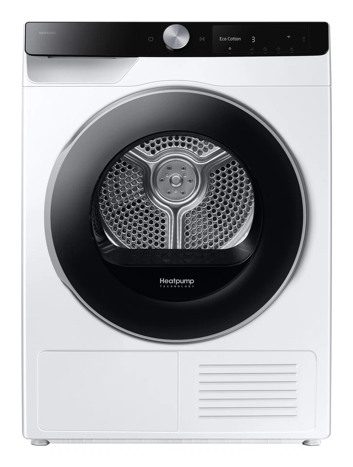 Samsung Asciugatrice Carica Frontale AI DV90DG6845LKU3  9 kg Bianco A WiFi - Immagine 1 di 2