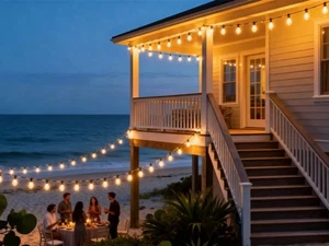 Outdoor String Lights，G40 Globe Patio Lights Waterproof，Patio Yard Party Decor - Picture 1 of 25