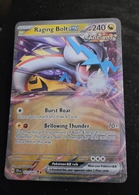 Raging Bolt ex 123/162 Sv05: Temporal Forces Holo - Image 1 of 4