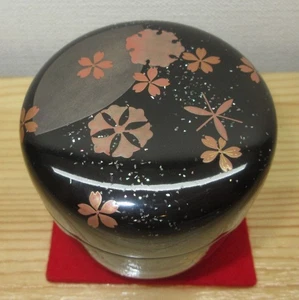 Teezeremonie Utensilien Teezeremonie Teetasse mit Schneemond Blumen Maki-e Design - Bild 1 von 9