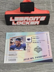 2018 Panini Prestige - NFL Passport - #PP-SB Saquon Barkley Rookie - Picture 1 of 3