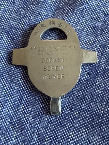 Vintage Boye Pocket Screwdriver Made in USA - Picture 1 of 3
